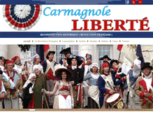 Tablet Screenshot of carmagnole-liberte.fr